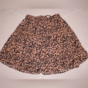 Maverick The Collection Waverly Skirt Leopard Print Ruffle